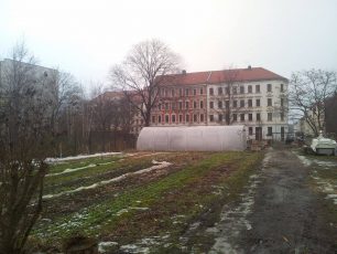Bei unserem Besuch Anfang Februar 2017 befand sich die Gärtnerei im Stadtteil Lindenau noch im Winterschlaf.