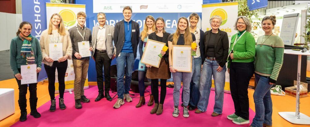 (c) NürnbergMesse/Thomas Geiger BioThesis, Forschungspreis, Julia Dahl, Annika Ortmann