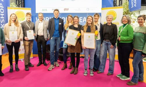 (c) NürnbergMesse/Thomas Geiger BioThesis, Forschungspreis, Julia Dahl, Annika Ortmann